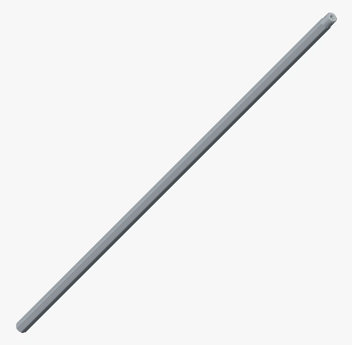 Hexagonal Shaft L 1653x30 (0115 1403 00)